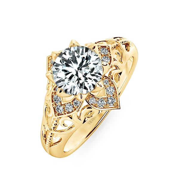 Nhẫn đính hôn Royal design NCH9916 3